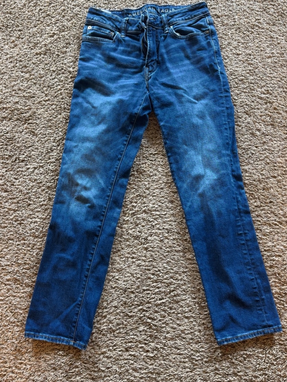 American Eagle Outfitters Men’s Blue Straight Jeans
